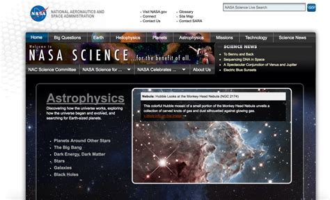 nasa official website.